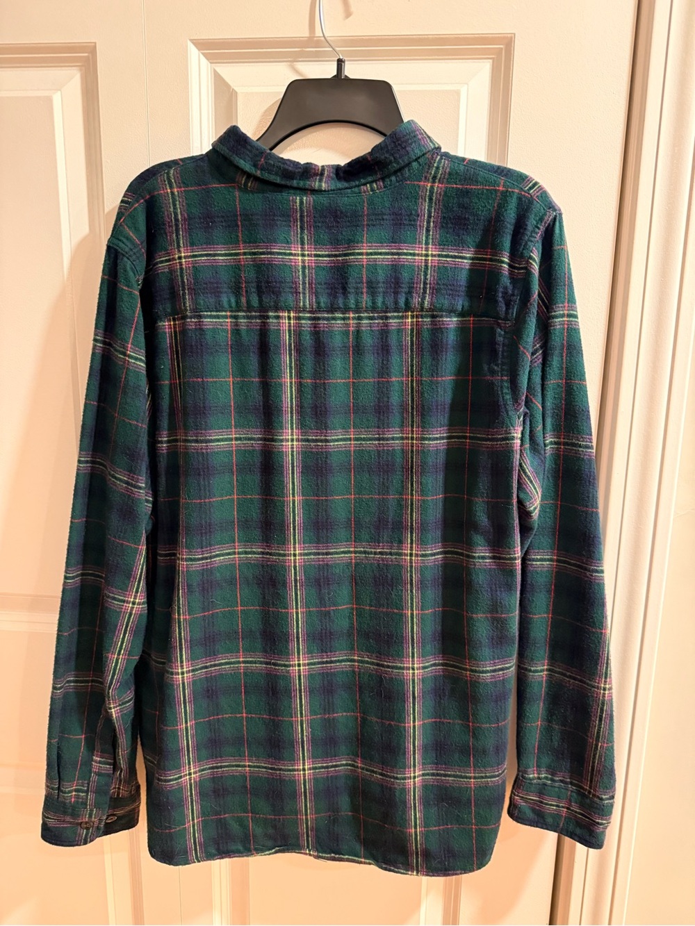 LL Bean Women’s Flannel size L - Picture 2 of 4